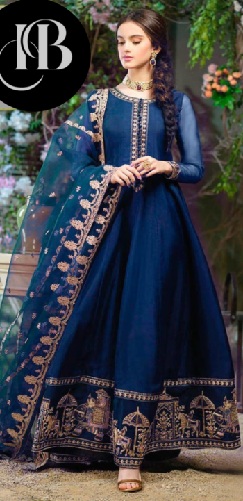 Shahi Blue Frock