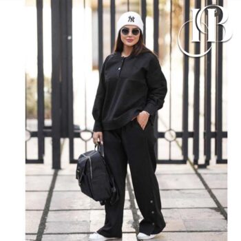 Winter 2 Pcs Fashion Hooded Tracksuit - Image 2